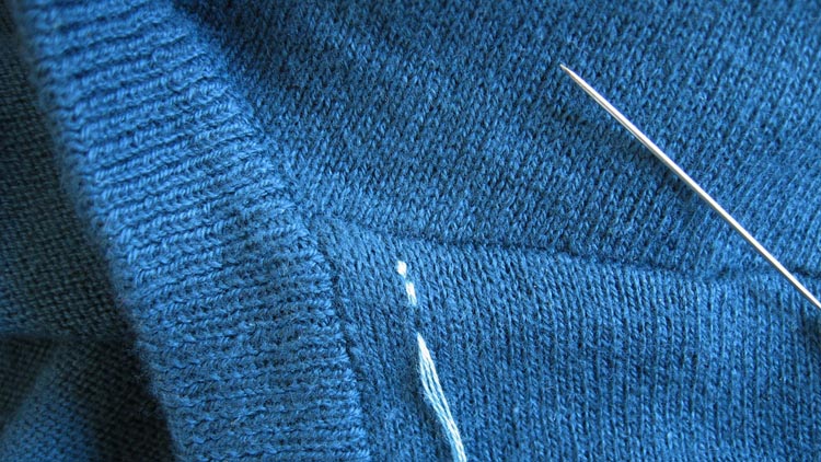 Flat-lock stitching